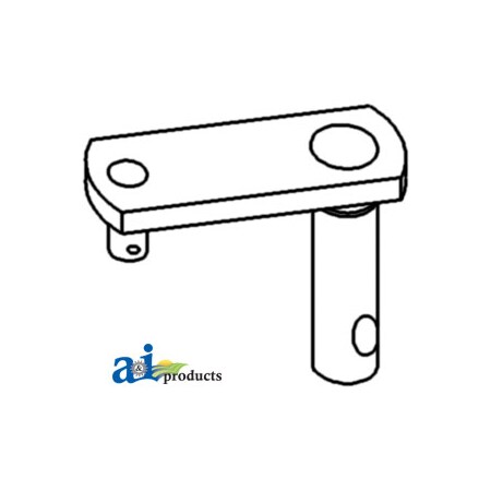 A & I Products Parking Brake Lever Assembly 4" x5" x1" A-509988M91